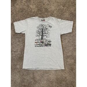 RARE Vintage Y2K Shoe Tree Team Liquid Force Wake Skate Boards Shirt Sz Large L